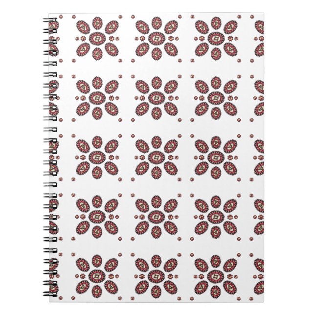 Mandala Flower Pattern Notebook (Front)