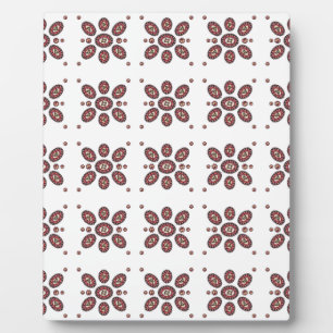 Mandala Flower Pattern Plaque
