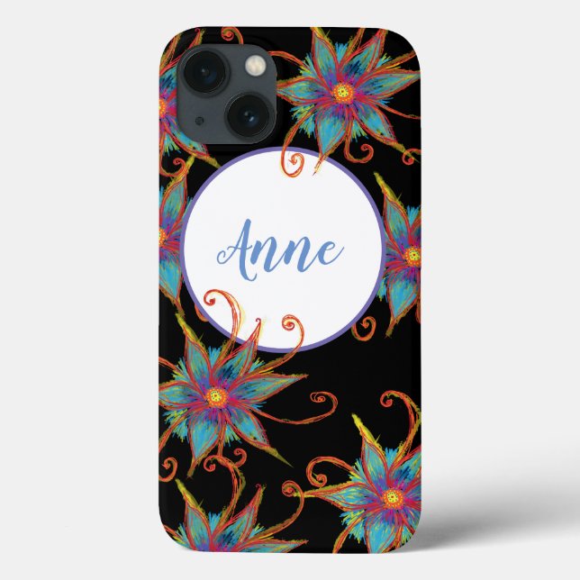 Mandala Flower  Personalized Case-Mate iPhone Case (Back)