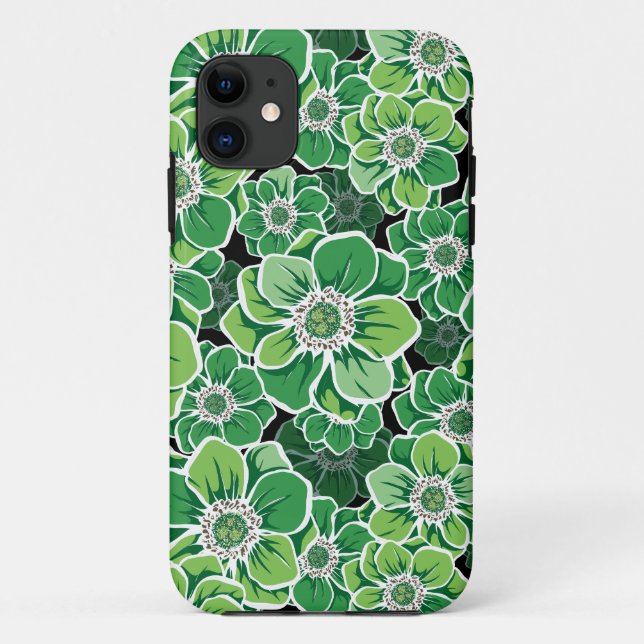 Mandala Flowers 3 Case-Mate iPhone Case (Back)