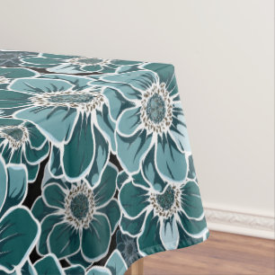 Mandala Flowers Tablecloth