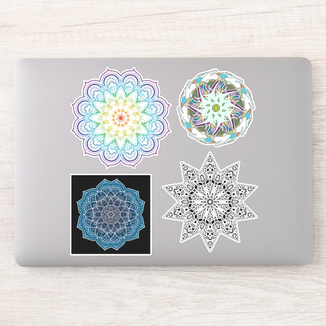 Mandala geometric Stickers (Computer)