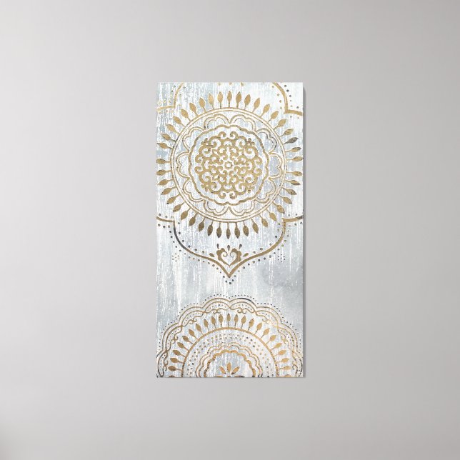 Mandala Gold Design Canvas Print (Front)