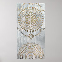 Mandala Gold Design