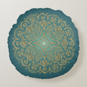 MANDALA Golden Rosette - Pillow