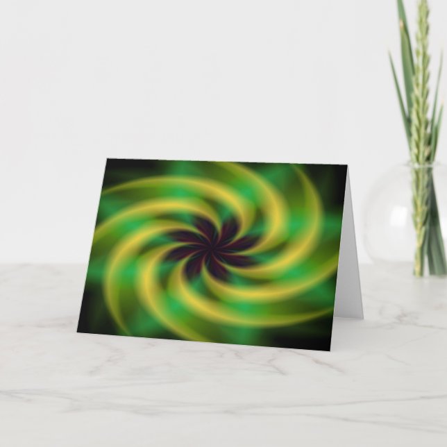 Mandala Greetingcard Card (Front)