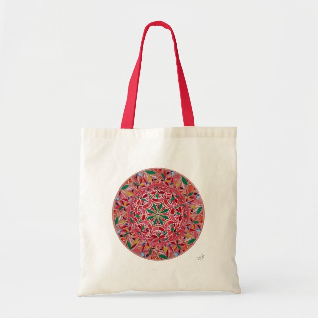 Mandala Harmonia Ravante Tote Bag (Front)