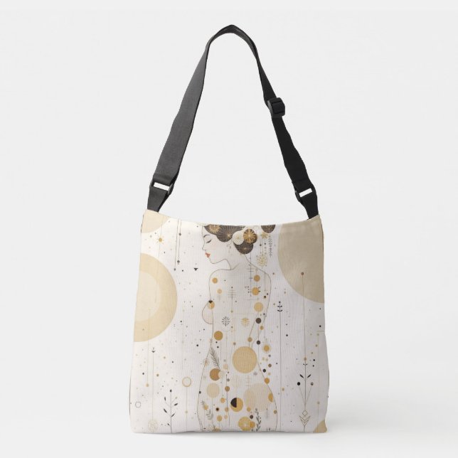 Mandala Harvest Crossbody Bag (Front)