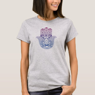 Mandala Henna   Lotus Hand T-Shirt