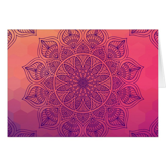 Mandala heureux (Devant horizontal)