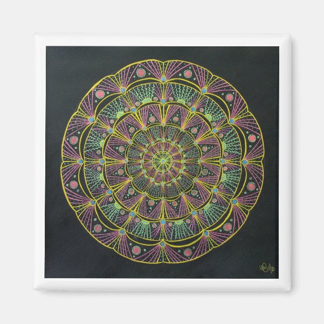 Mandala III Magnet (Front)