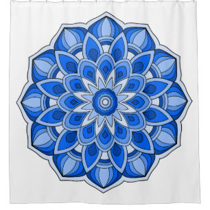 Mandala in blue