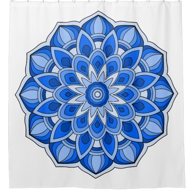 Mandala in blue (Front)