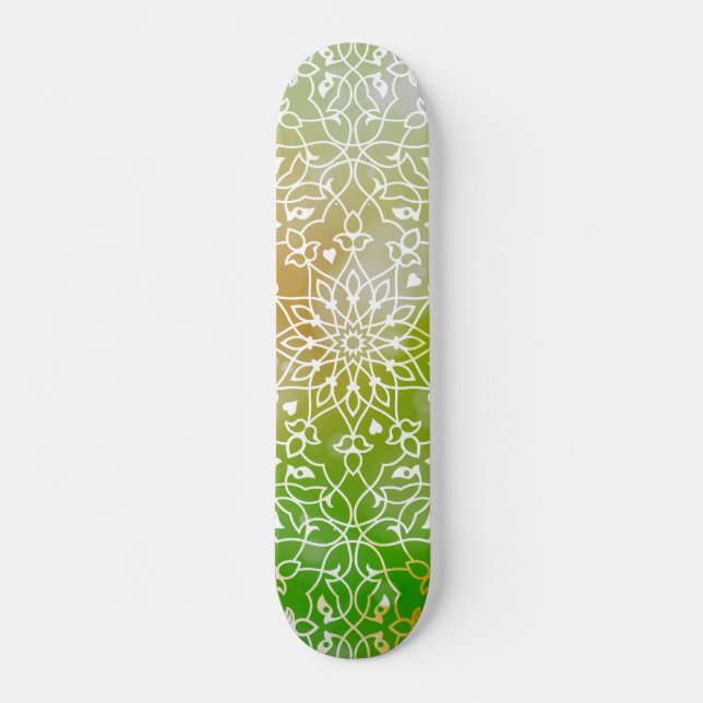 Mandala Inspiration 11 Skateboard (Front)