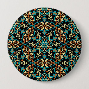 Mandala Inspiration 6 4 Inch Round Button