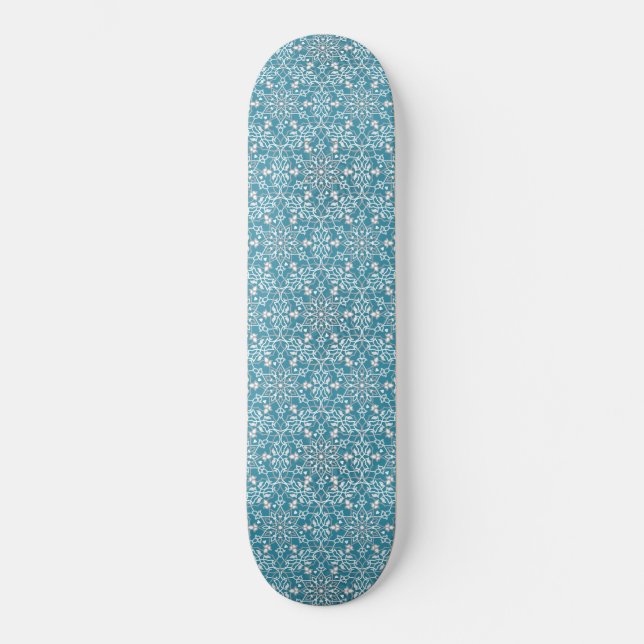 Mandala Inspiration 8 Skateboard (Front)