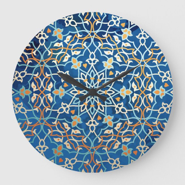 Mandala Inspiration Large Clock (Front)