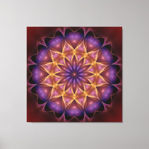 Mandala intensifier canvas print
