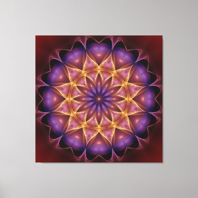 Mandala intensifier canvas print (Front)