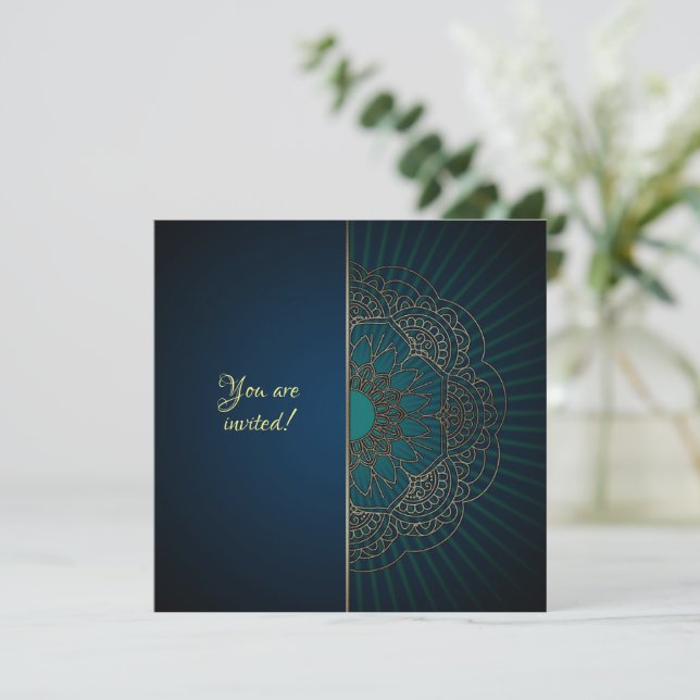 Mandala - Invitation, Invite (Standing Front)
