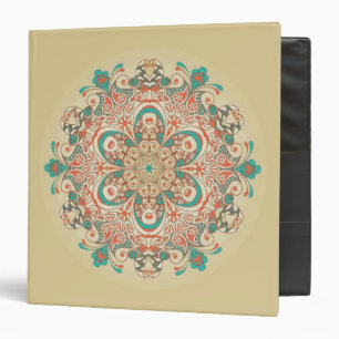 Mandala Kaleidoscope Mosaiic - Binder