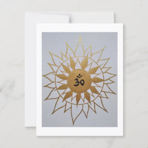 Mandala Karte white Card