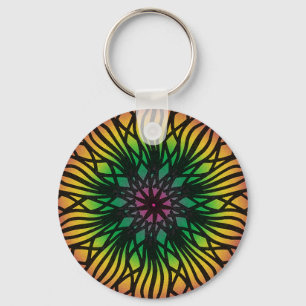 Mandala Keychain