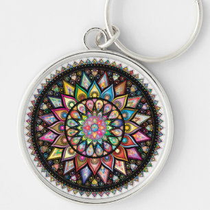 Mandala Keychain