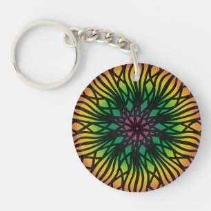 Mandala Keychain