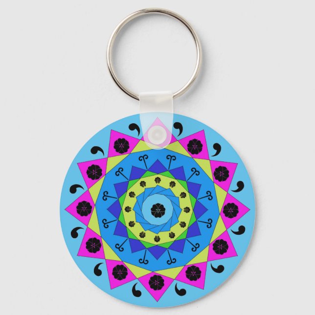 Mandala Keychain (Front)