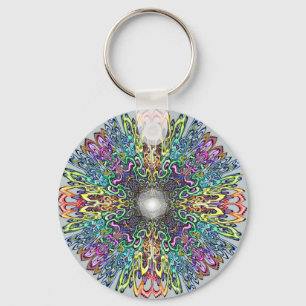 Mandala Keychain