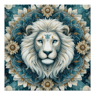 Mandala King Poster