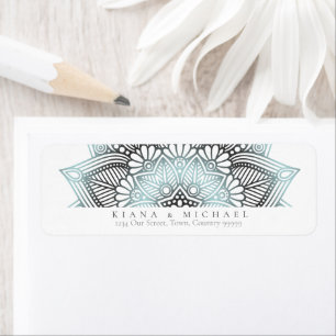 Mandala Lace Mariage lt. Blue ID968