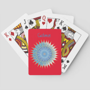 Mandala Lotus Blossom Thunder_Cove Playing Cards