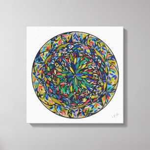 Mandala Lumina Canvas Print