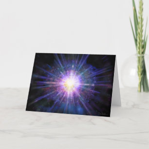 Mandala Magenta Card