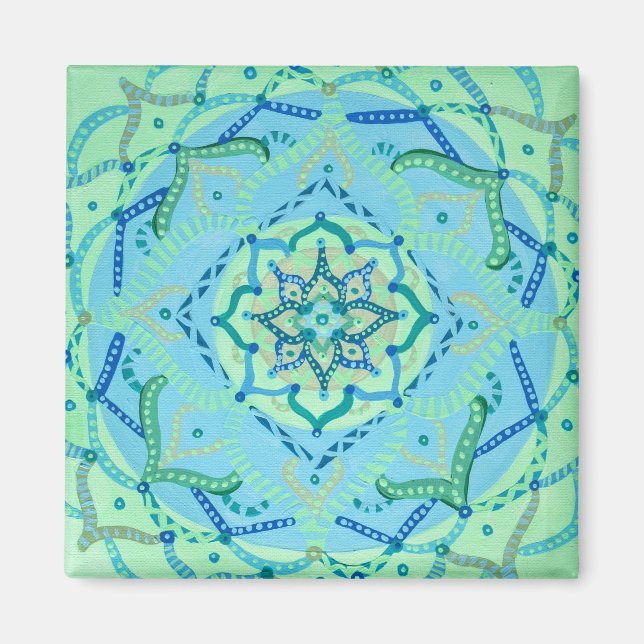 Mandala Magnet (Front)