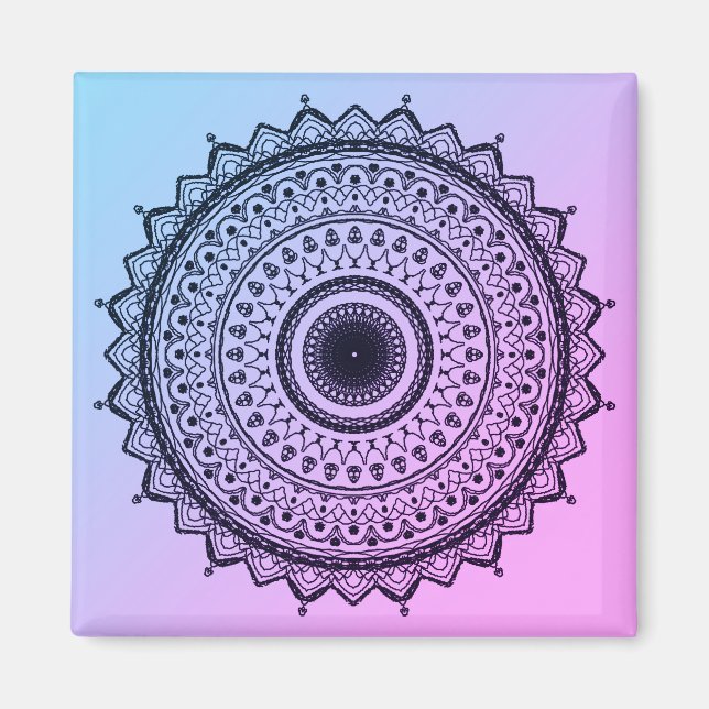 Mandala Magnet (Front)
