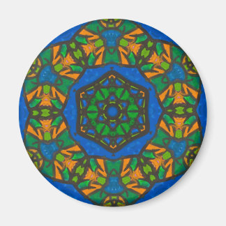 Mandala Magnet aux tons bijoux