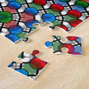 Mandala Marbles Pattern Jigsaw Puzzle