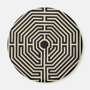 mandala maze magnet