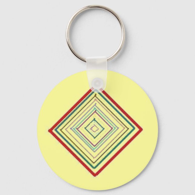 Mandala Meditation - keychain (Front)