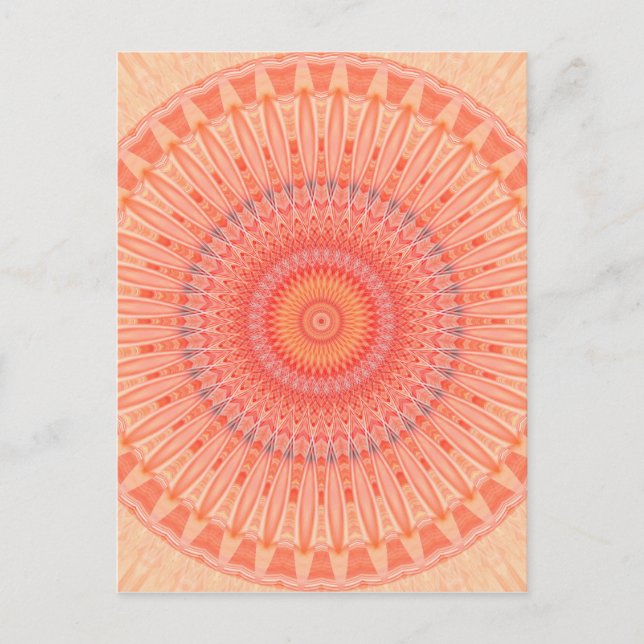 Mandala mental health created by Tutti Postcard (Front)