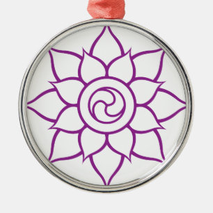 Mandala Metal Ornament