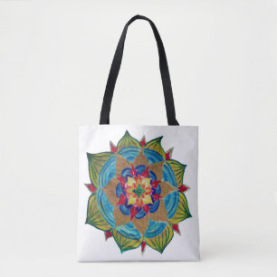 Mandala Mind  All-Over-Print Tote Bag