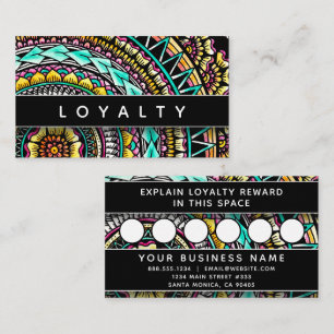 Mandala Modern Elegant Professional Trendy Pattern Appointment Card
