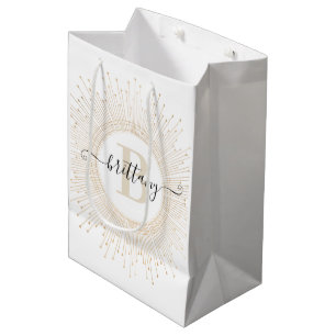 Mandala Monogrammed Gift Bag