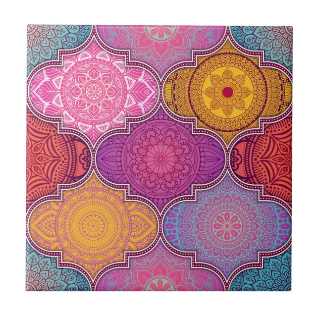 Mandala/Moroccan Tile Pattern  (Front)