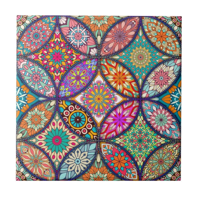 Mandala/Moroccan Tile Pattern  (Front)
