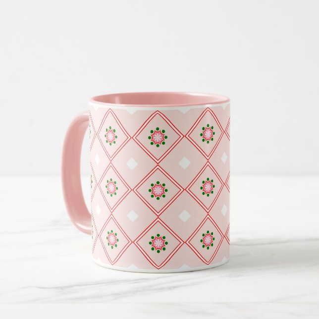 Mandala Motif Mug (Devant gauche)